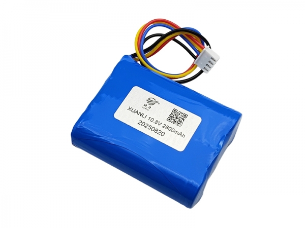 10.8V 2800mAh 通信锂电池 4P插头